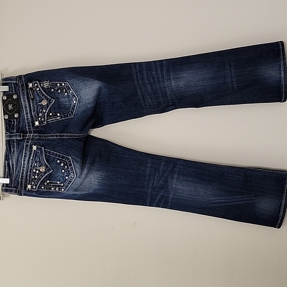 Miss Me Y2K Easy  Boot Cut JE5463E3R Women’s Flare Jeans  Mid Wash  Size 28 - Picture 13 of 16